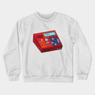 Beat Maker (Red + Cosmic Cobalt Colorway) Analog / Music Crewneck Sweatshirt